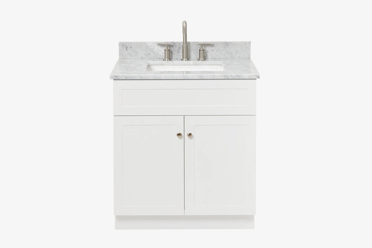 Ariel hamlet (31")rectangle sink vanity with (0.75"& 1.5") countertop.