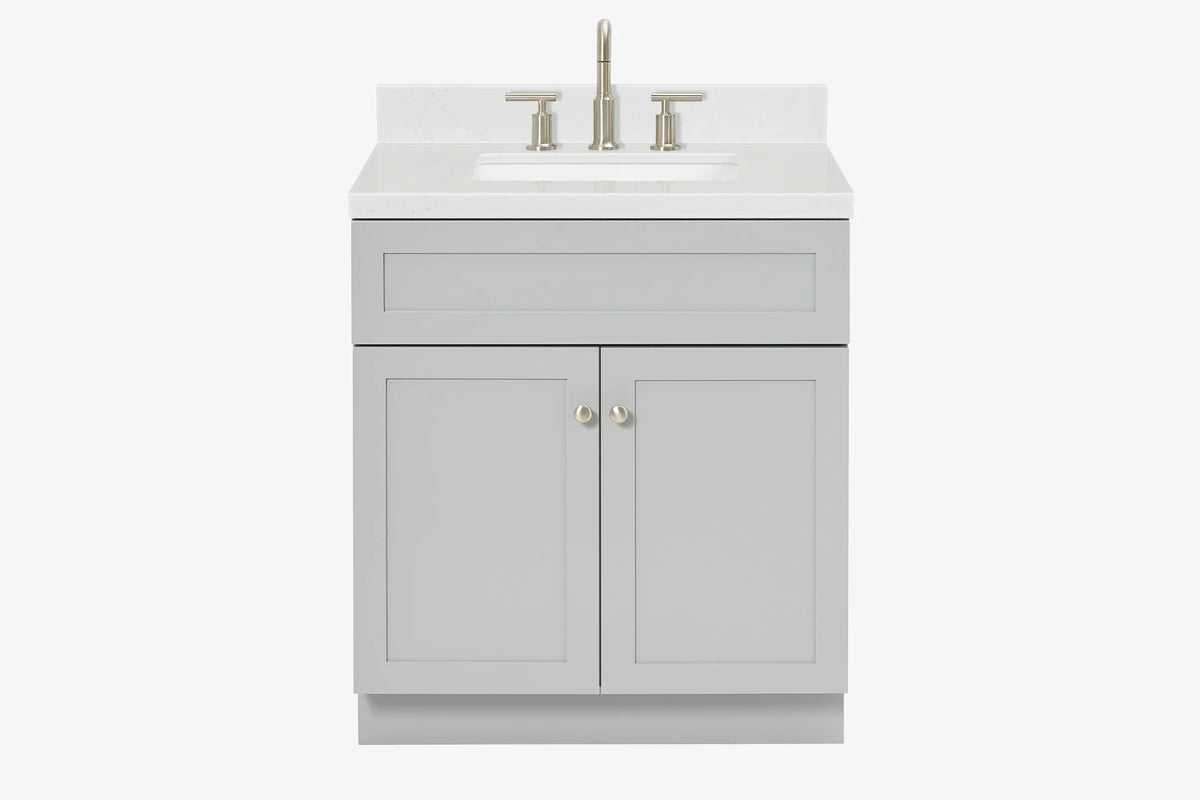 Ariel hamlet (31")rectangle sink vanity with (0.75"& 1.5") countertop.