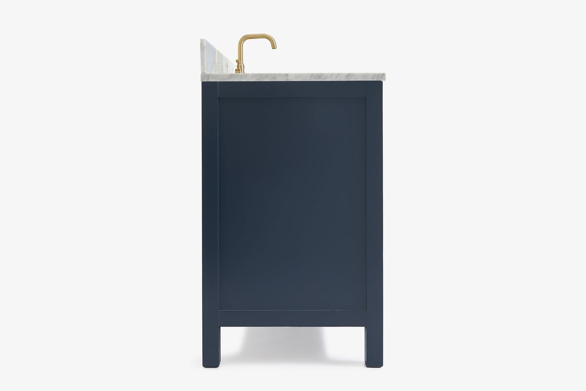 Ariel cambridge 42-43 in. single rectangle sink vanity with( 0.75, 1.5 ,2) in countertop
