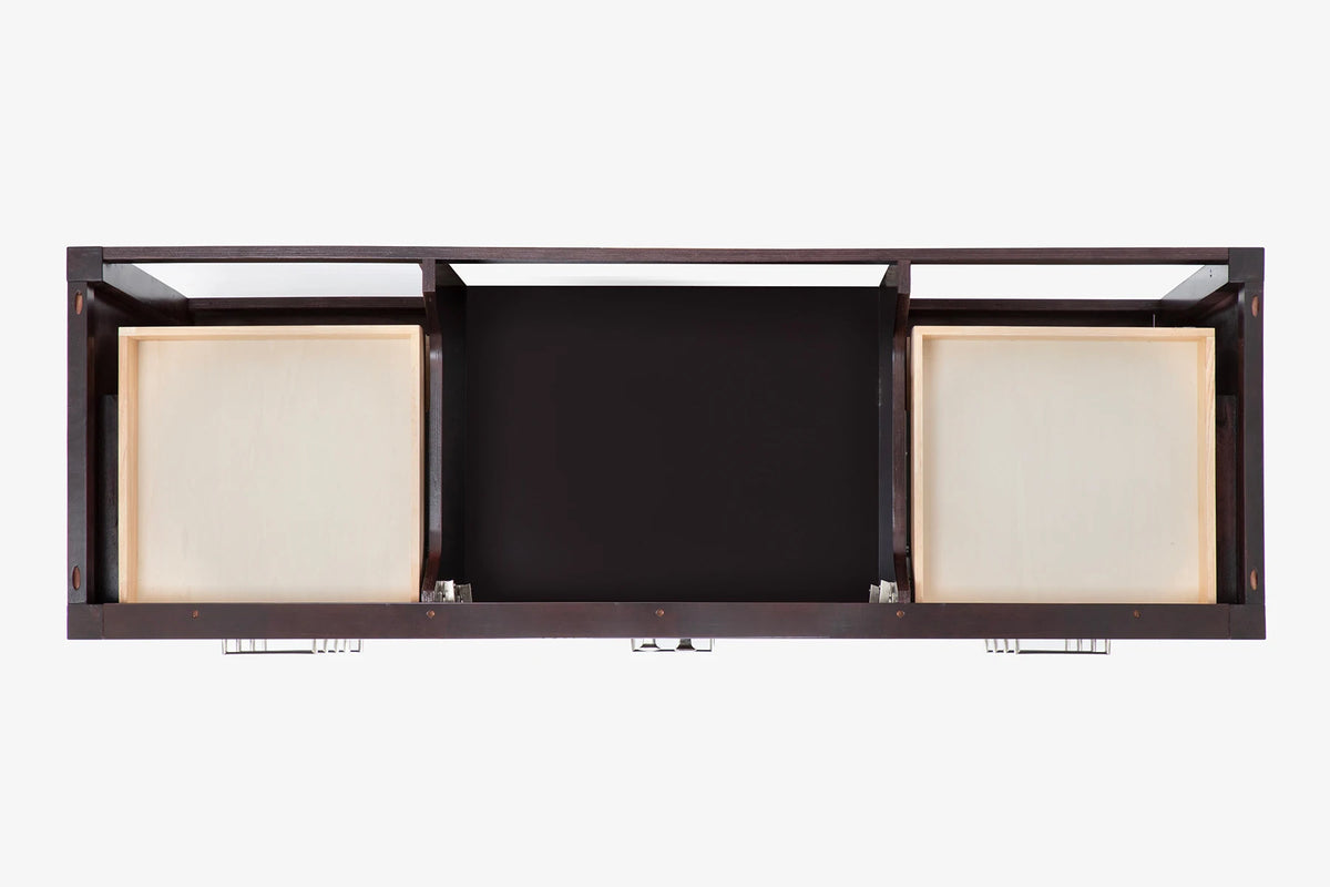 Ariel cambridge 66-67 inch single rectangle sink vanity with countertop with (0.75,1.5)in edge