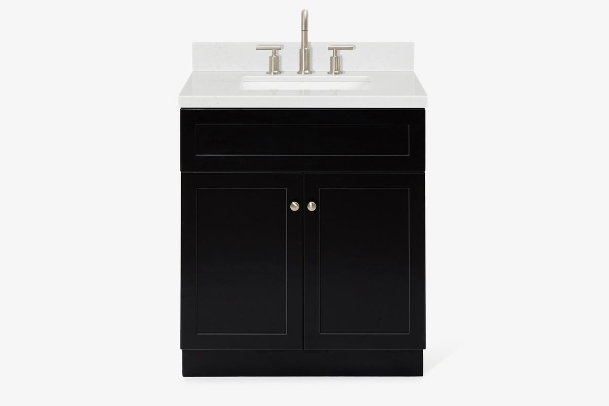 Ariel hamlet (31")rectangle sink vanity with (0.75"& 1.5") countertop.