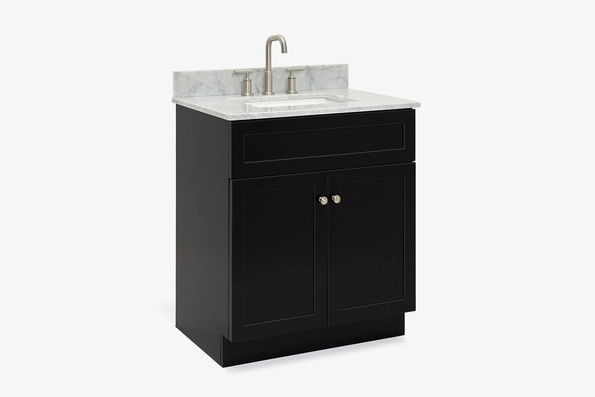 Ariel hamlet (31")rectangle sink vanity with (0.75"& 1.5") countertop.