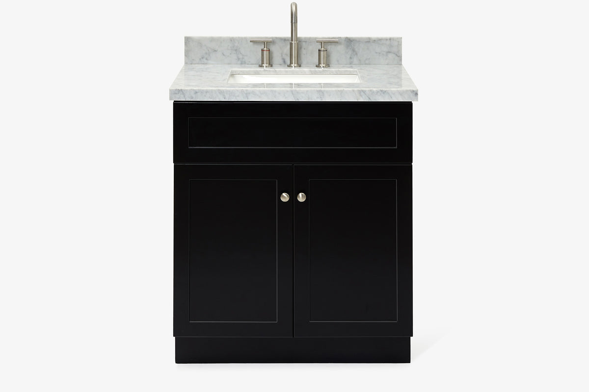 Ariel hamlet (31")rectangle sink vanity with (0.75"& 1.5") countertop.