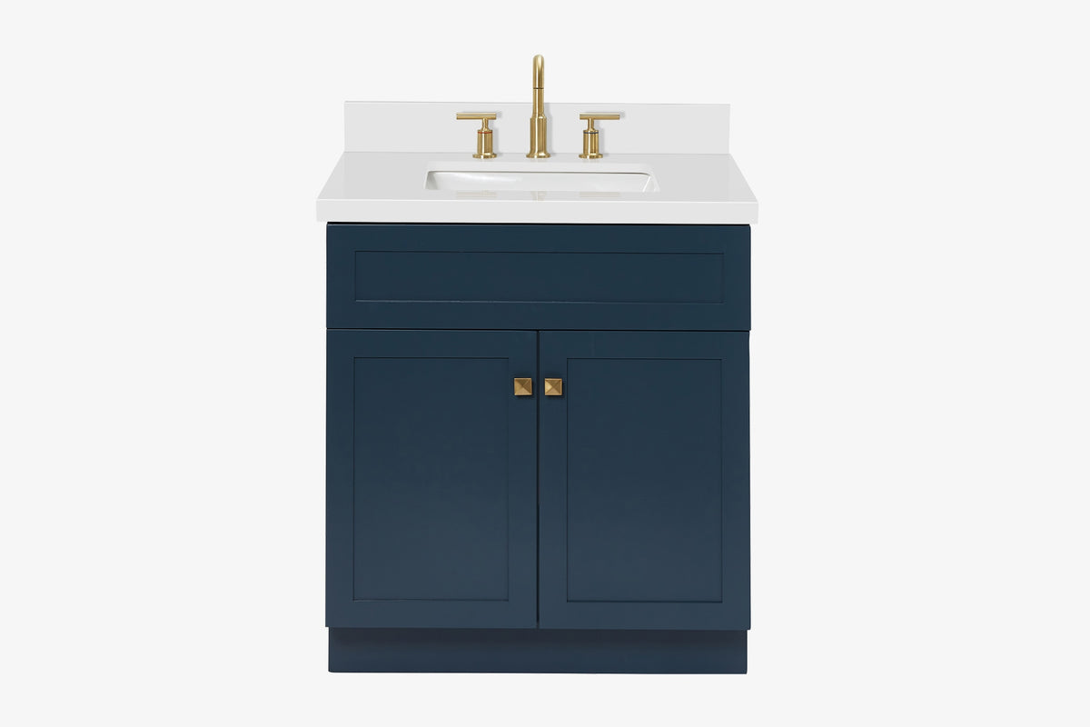 Ariel hamlet (31")rectangle sink vanity with (0.75"& 1.5") countertop.