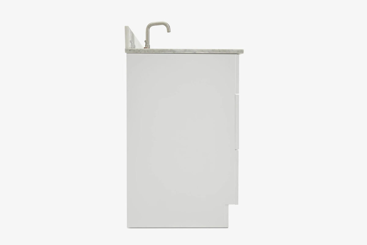 Ariel hamlet (54"& 55") single rectangle sink vanity with (0.75"& 1.5") countertop.