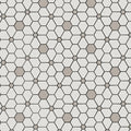 Rain Drop Grey Marble Mosaic