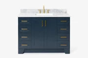 Ariel hepburn 61-62 in. double rectangle sink vanity with 0.75-1.5 in. countertop