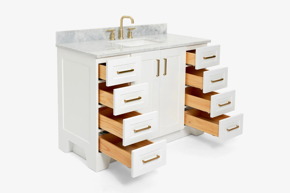 Ariel hamlet (31")rectangle sink vanity with (0.75"& 1.5") countertop.