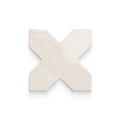Tradition Star and Cross Snow Porcelain Tile