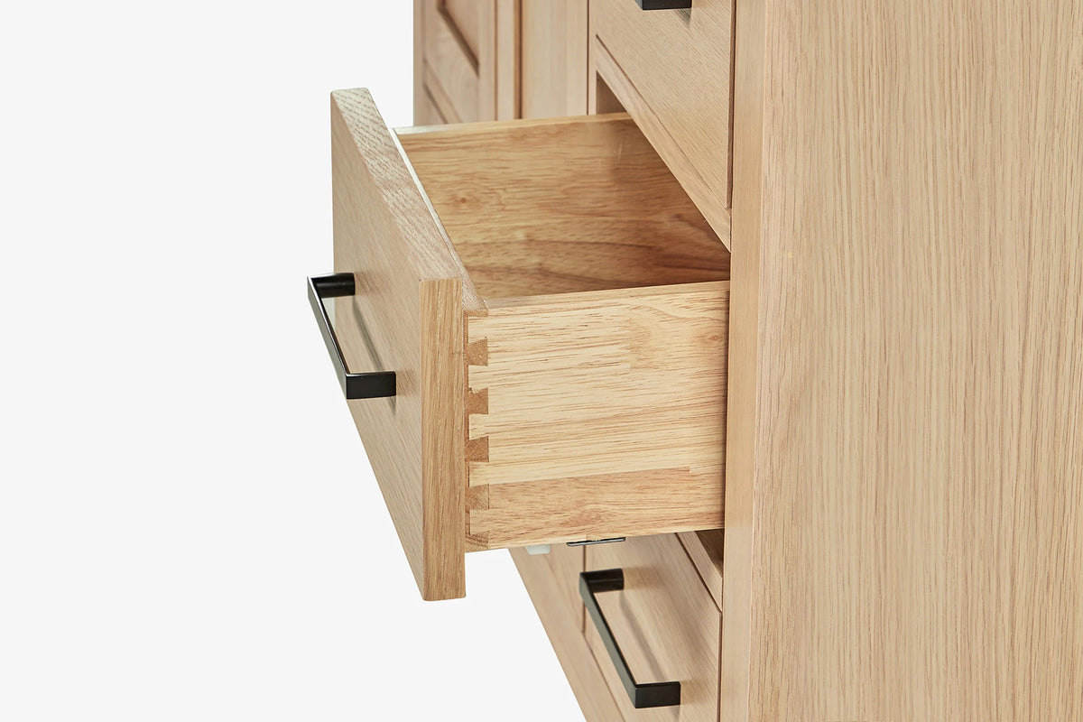 Ariel cambridge 36 in. left offset single sink base cabinet
