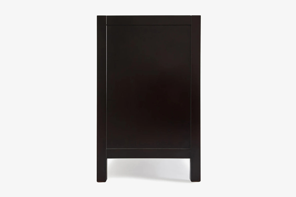Ariel cambridge 36 in. left offset single sink base cabinet