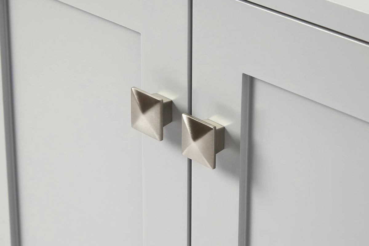 Ariel cambridge 36 in. left offset single sink base cabinet