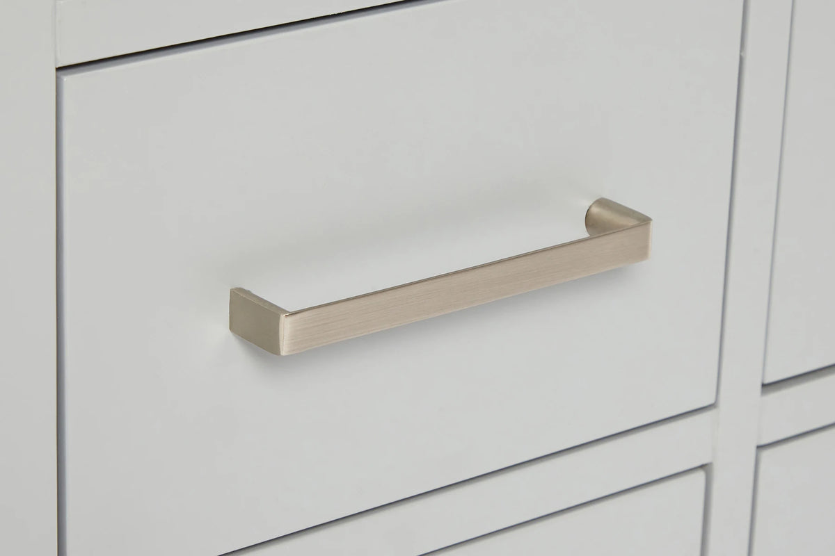 Ariel cambridge 36 in. left offset single sink base cabinet