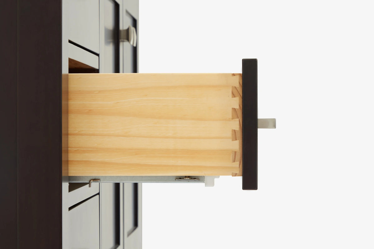 Ariel cambridge (42") right offset single sink base cabinet.