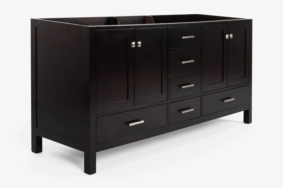 Ariel cambridge (72") double sink base cabinet.