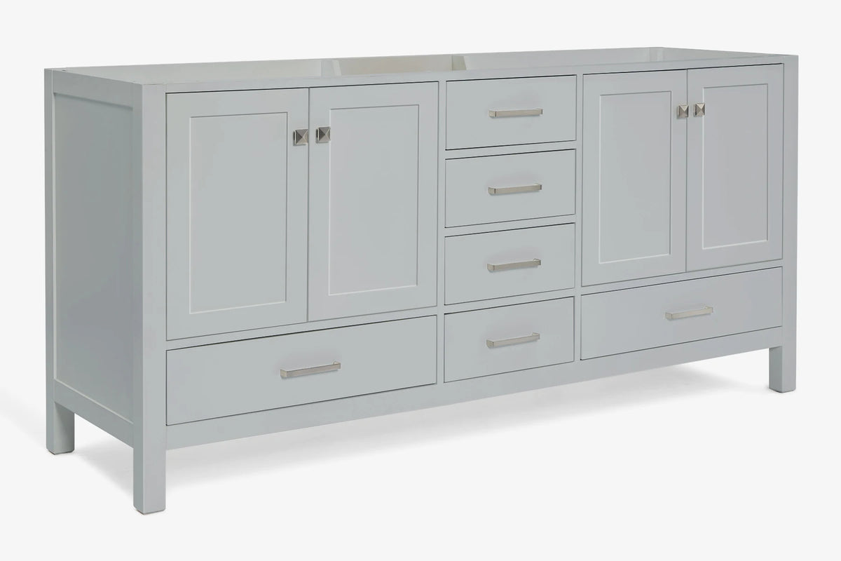 Ariel cambridge (72") double sink base cabinet.