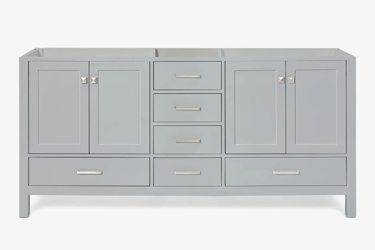 Ariel cambridge (72") double sink base cabinet.