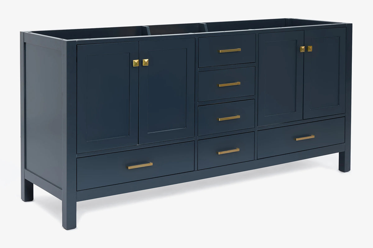 Ariel cambridge (72") double sink base cabinet.