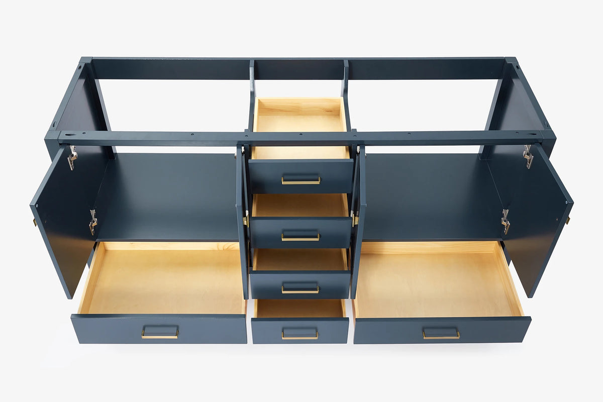 Ariel cambridge (72") double sink base cabinet.