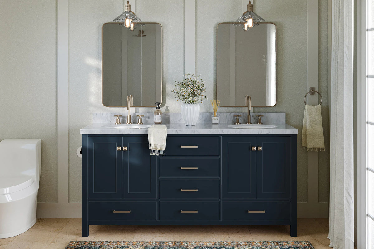 Ariel cambridge (72") double sink base cabinet.