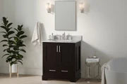 Ariel taylor (48"& 49") single rectangle sink vanity with marble (0.75" & 1.5") countertop.