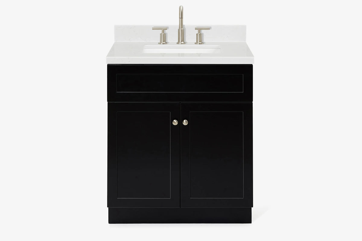 Ariel hamlet (31")rectangle sink vanity with (0.75"& 1.5") countertop.
