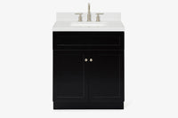 Ariel hamlet (31")rectangle sink vanity with (0.75"& 1.5") countertop.