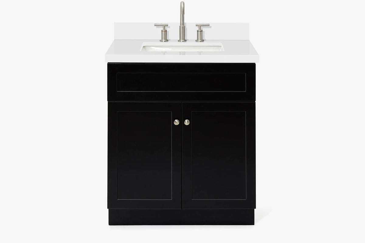 Ariel hamlet (31")rectangle sink vanity with (0.75"& 1.5") countertop.