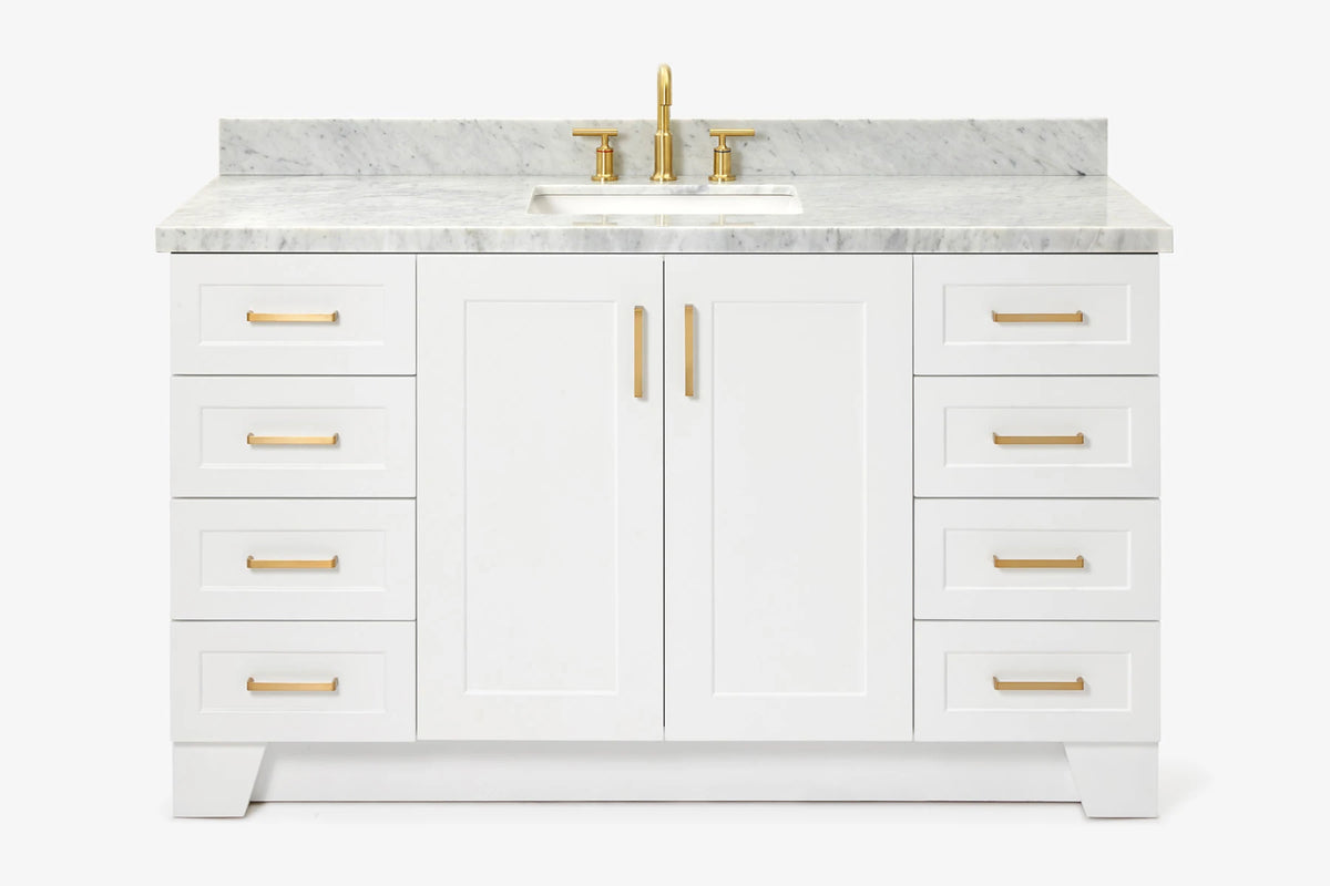 Ariel taylor (60"& 61") rectangle sink vanity with countertop.