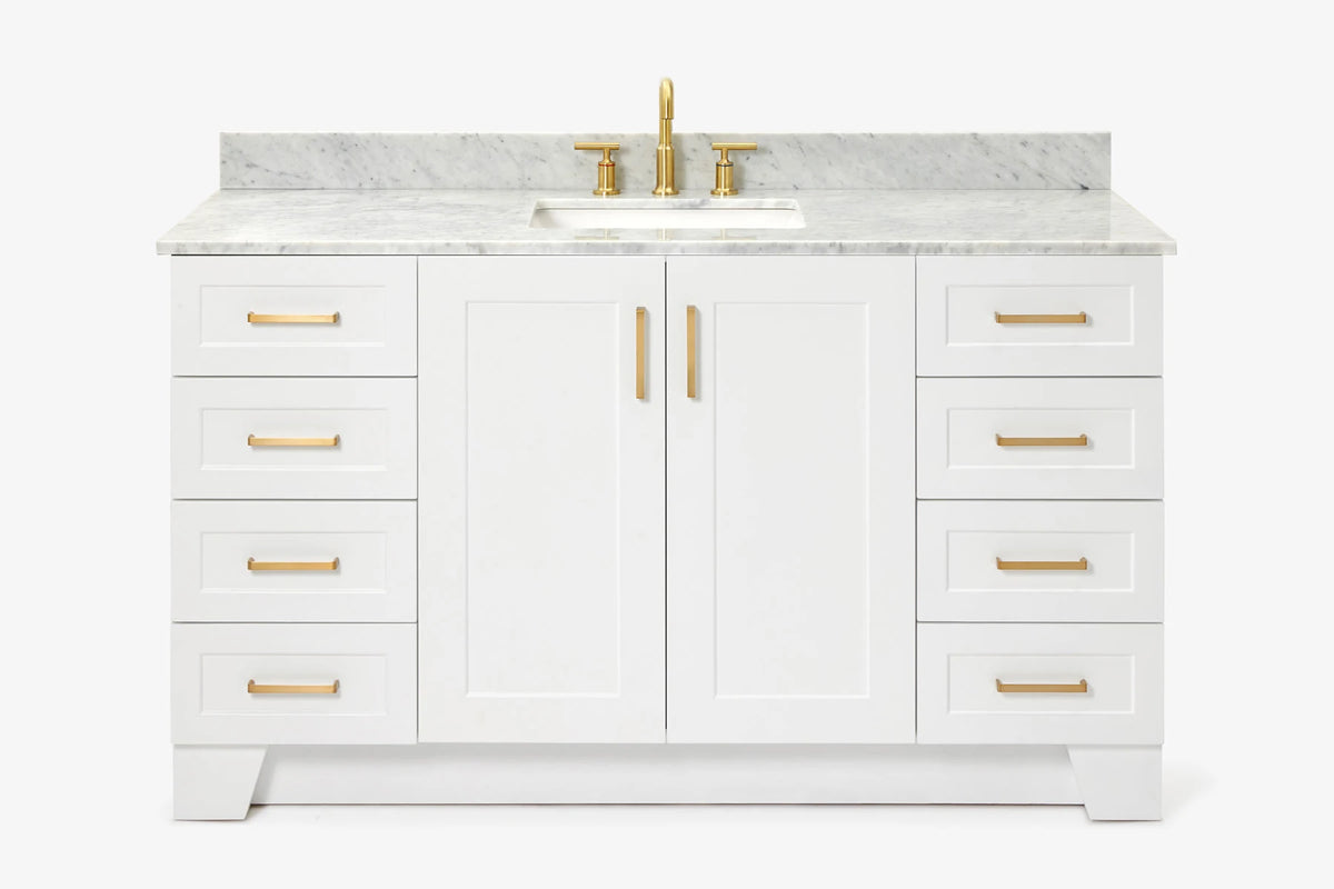 Ariel taylor (60"& 61") rectangle sink vanity with countertop.