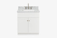 Ariel hamlet (31")rectangle sink vanity with (0.75"& 1.5") countertop.