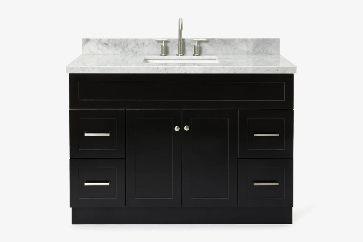 Ariel hamlet (48" &49") rectangle sink bathroom vanity countertop (1.5"& 0.75")edge