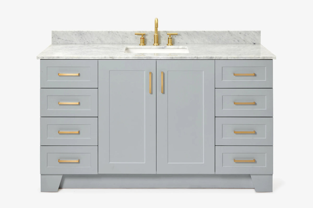 Ariel taylor (60"& 61") rectangle sink vanity with countertop.
