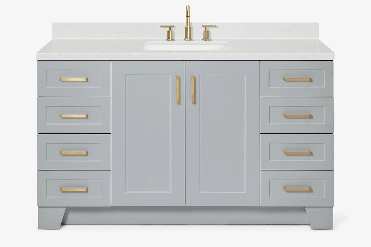 Ariel taylor (60"& 61") rectangle sink vanity with countertop.
