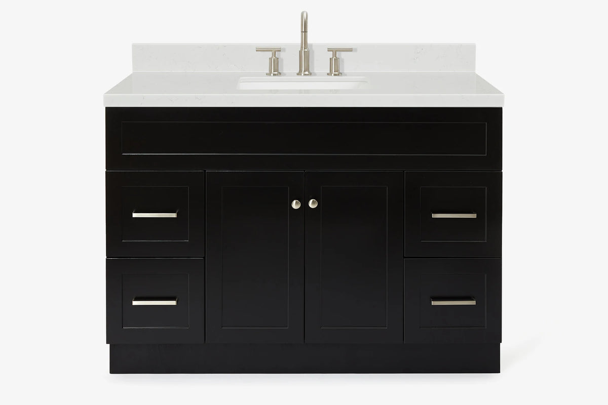 Ariel hamlet (48" &49") rectangle sink bathroom vanity countertop (1.5"& 0.75")edge