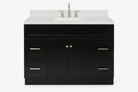 Ariel hamlet (48" &49") rectangle sink bathroom vanity countertop (1.5"& 0.75")edge