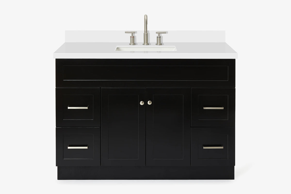 Ariel hamlet (48" &49") rectangle sink bathroom vanity countertop (1.5"& 0.75")edge