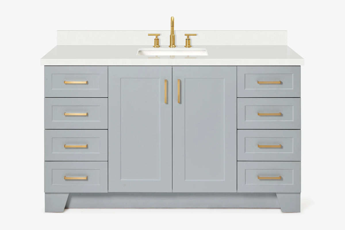 Ariel taylor (60"& 61") rectangle sink vanity with countertop.
