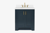 Ariel taylor (30"& 31") oval sink bathroom vanity with countertop.