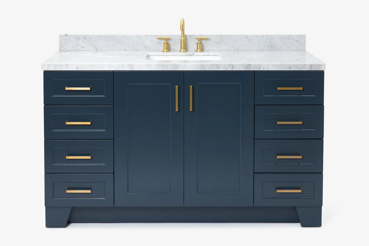 Ariel taylor (60"& 61") rectangle sink vanity with countertop.