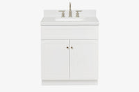 Ariel hamlet (31")rectangle sink vanity with (0.75"& 1.5") countertop.