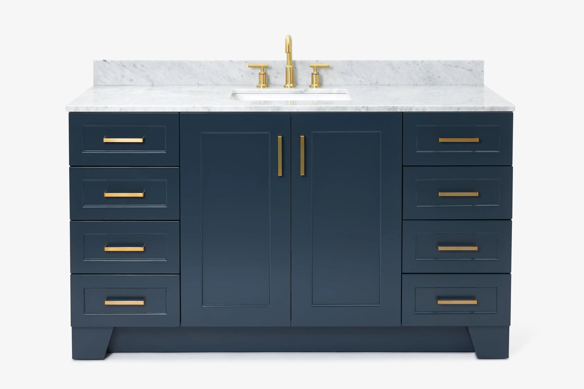 Ariel taylor (60"& 61") rectangle sink vanity with countertop.
