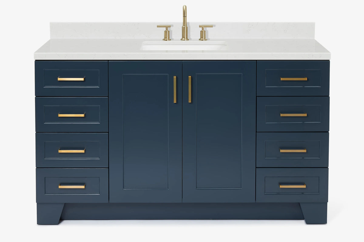 Ariel taylor (60"& 61") rectangle sink vanity with countertop.