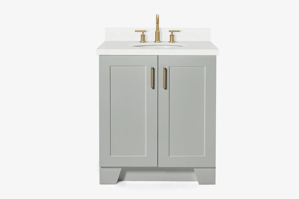 Ariel taylor (30"& 31") oval sink bathroom vanity with countertop.
