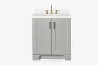 Ariel taylor (30"& 31") oval sink bathroom vanity with countertop.