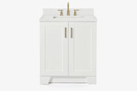 Ariel taylor (30"& 31") rectangle sink vanity with  marble countertop.