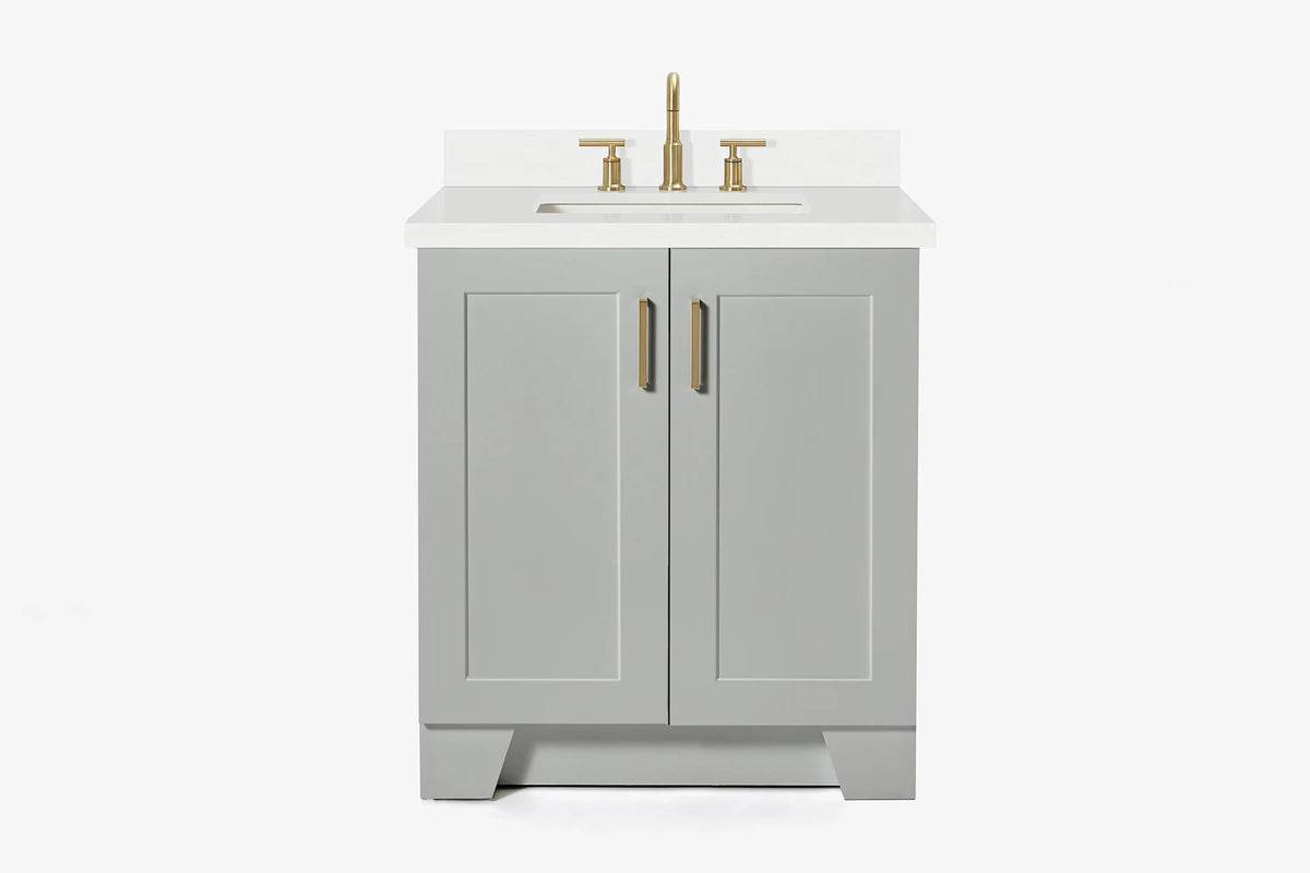 Ariel taylor (30"& 31") rectangle sink vanity with  marble countertop.