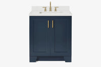Ariel taylor (30"& 31") rectangle sink vanity with  marble countertop.