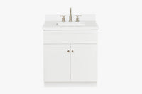 Ariel hamlet (31")rectangle sink vanity with (0.75"& 1.5") countertop.