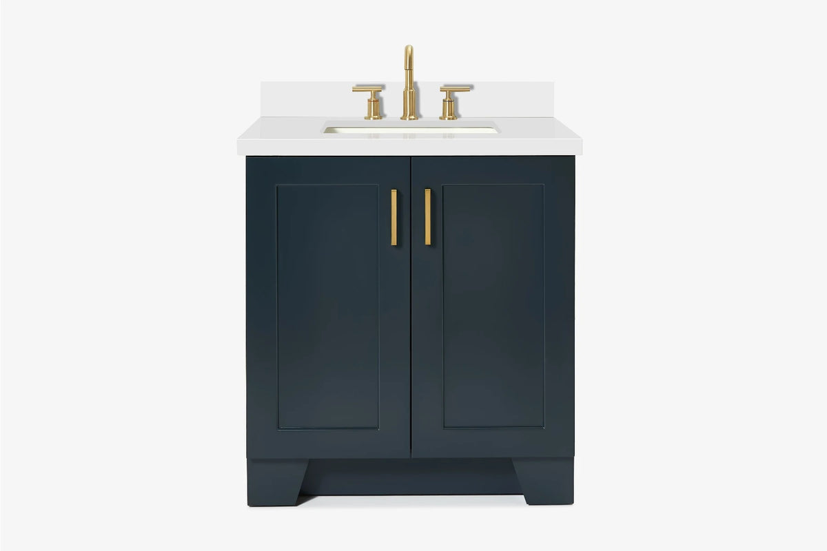 Ariel taylor (30"& 31") rectangle sink vanity with  marble countertop.